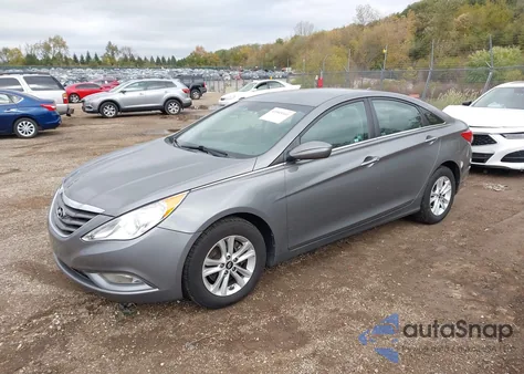 2013 Hyundai Sonata Gls from USA, damaged, VIN 5NPEB4AC1DH783192